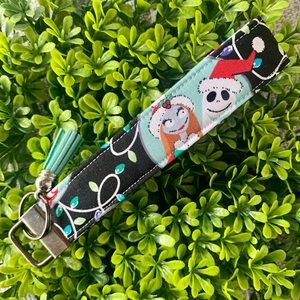 Christmas nbc keychain fob